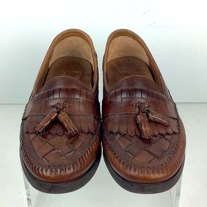 Earth Shoe Loafers Brown Shoes with Tassels “Dale 2 “ Sz 9 Like New